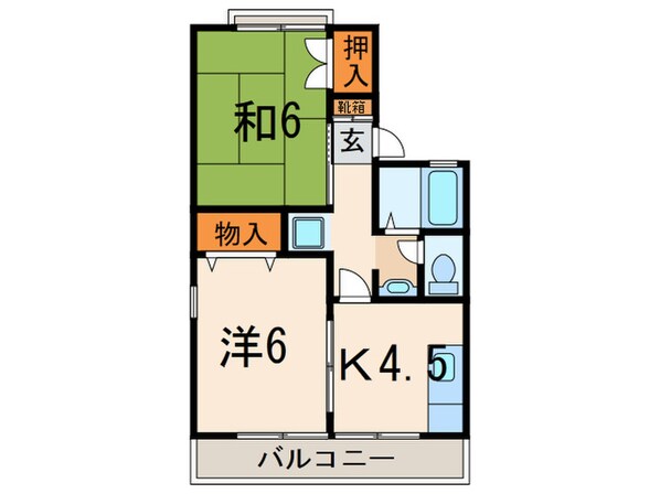 プレアデスの物件間取画像